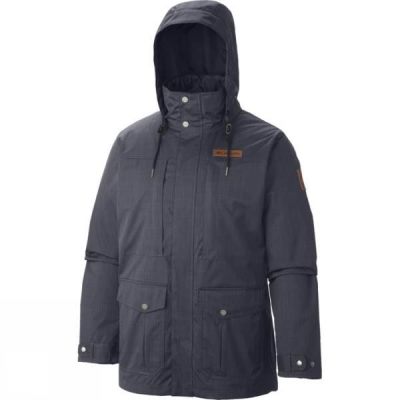 Chaquetas Columbia Horizons Pine Interchange Hombre Gris Oscuro - Chile BKC764130